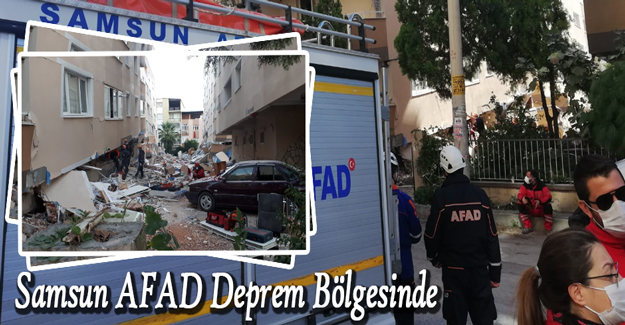 Samsun AFAD Deprem Bölgesinde