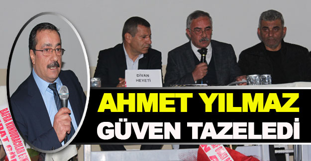 Bafra'da Ahmet Yılmaz güven tazeledi