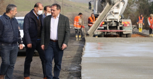 Samsun'da 1140 kilometre yol tamamladı