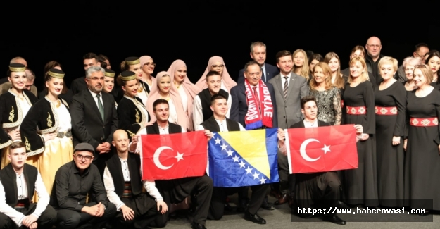 Samsun'da Bosna gecesi