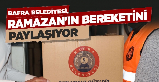 Ramazan’ın Bereketini Paylaşıyor