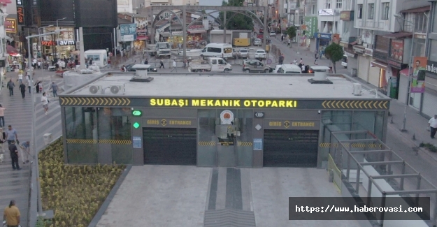 Bu Otopark Samsun’a Yakıştı