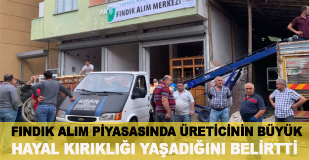 Şahin Fındık Fiyatları ile ilgili açıklama yaptı