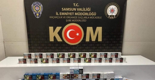 Samsun'da Kaçakçılık operasyonu