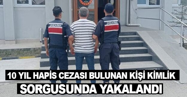 Samsun'da 10 yıl hapis cezası bulunan firari yakalandı