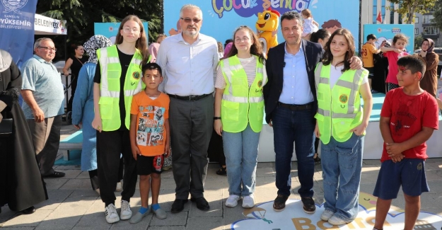 Bafra'da Çocuk Şenliği etkinliği düzenlendi