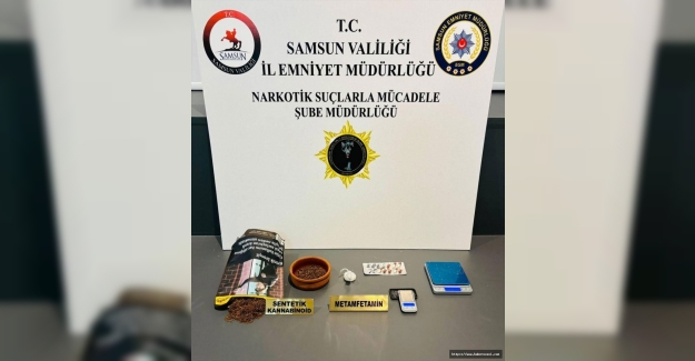 Samsun'da narkotik olaylarda 19 kişi yakalandı