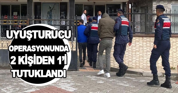 Bafra'da uyuşturucu operasyonunda tutuklama