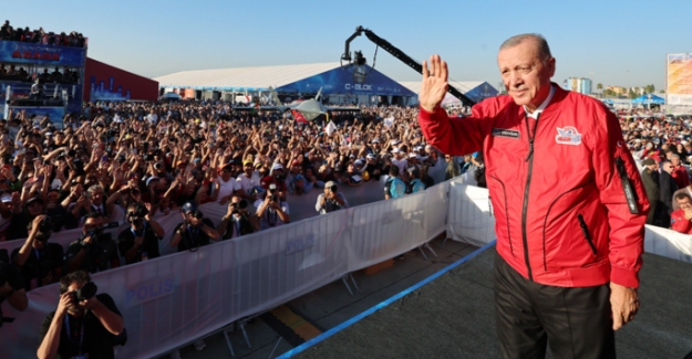 Cumhurbaşkanı Erdoğan Teknofest'de konuştu