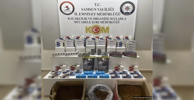 Samsun'da kaçakçılık operasyonu 5 gözaltı