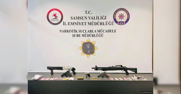 Samsun'da uyuşturucu operasyonunda 17 kişi yakalandı