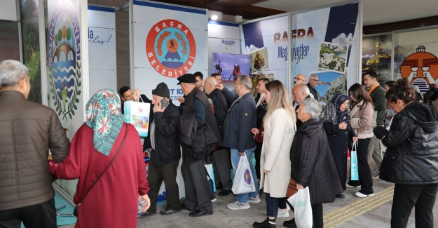 Ankara'da Bafra standı büyük ilgi gördü