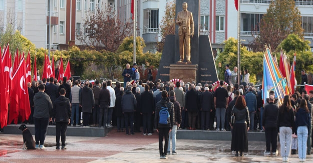 Bafra'da 10 Kasım anma günü programı düzenlendi