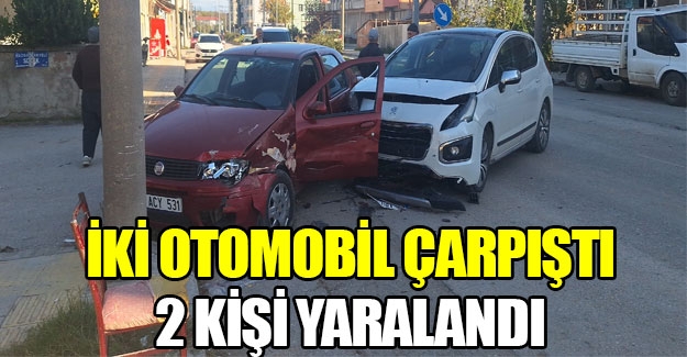 Samsun'da trafik kazasında karı koca yaralandı