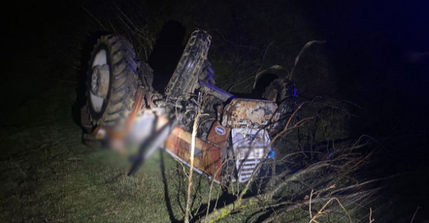 Samsun'da traktör sürücüsü kazada öldü