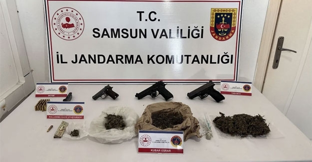 Samsun'da uyuşturucu operasyonunda şüpheli yakalandı