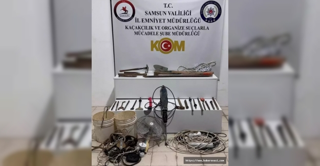 Samsun'da define arayan 3 şüpheli gözaltına alındı