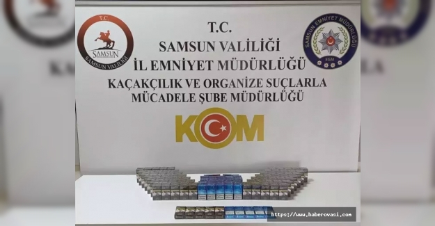 Samsun'da Kaçak Tütün Operasyonu: Bir Gözaltı