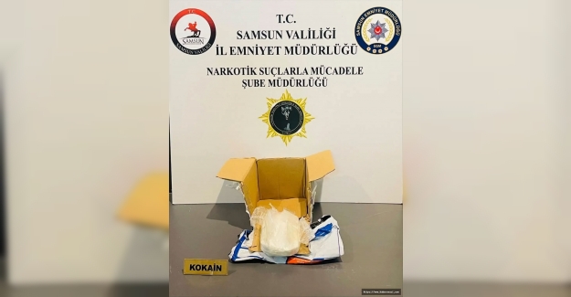 Samsun'da kargo paketinde uyuşturucu çıktı