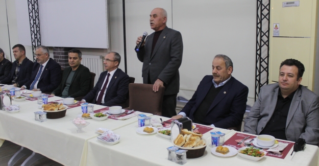 Bafra Ziraat Odası, muhtarlar ve çiftçilerle iftarda buluştu