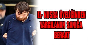 El- Nusra üyeliğinden yargılanan sanığa beraat