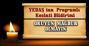 Yedas Programli Kesinti Uyguluyor..