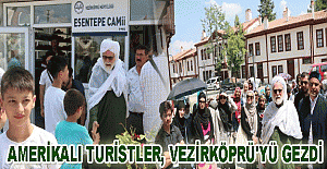 Amerikalı turistler, Vezirköprü'yü gezdi