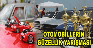 Samsun'da Otomobillerin güzellik yarışması