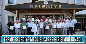 Terme Belediye Meclisi darbe girişimini kınadı