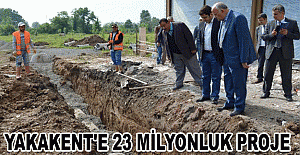 Yakakent'e 23 milyonluk proje