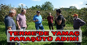 Terme’de yamaç paraşütü adımı