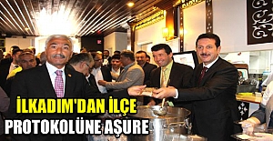 İlkadım'dan ilçe protokolüne aşure