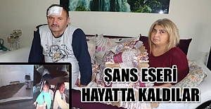 Şans eseri hayatta kaldılar