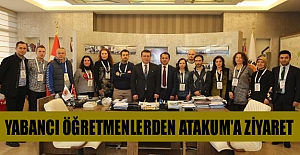 Yabancı öğretmenlerden Atakum'a ziyaret