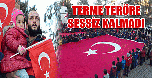 TERME TERÖRE SESSİZ KALMADI.