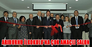 Arıburnu İlkokulu'na çok amaçlı salon