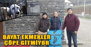 İlkadım'da bayat ekmekler çöpe gitmiyor