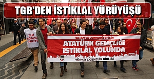 TGB'den istiklal yürüyüşü