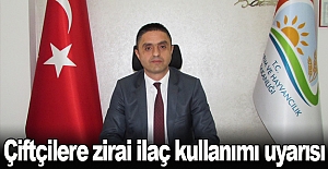 İlçe Tarım müdürü uyardı