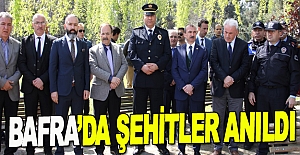 Bafra'da şehitler anıldı