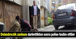 Kendisini Polis diye tanıtan Dolandırıcıya Bafra'da meydan dayağı