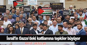 İsrail'in Gazze'deki katliamına tepkiler