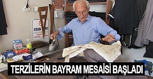 Terzilerin bayram mesaisi başladı