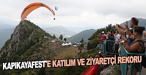 KAPIKAYAFEST'E KATILIM VE ZİYARETÇİ REKORU