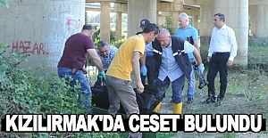 Kızılırmak'da ceset bulundu