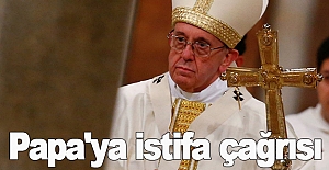 Papa'ya istifa çağrısı