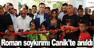 Roman soykırımı Canik'te anıldı