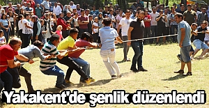 Yakakent'te şenlik düzenlendi