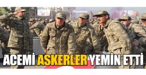 Acemi askerler Samsun'da yemin etti