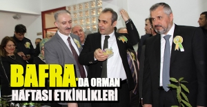 Bafra'da Orman Haftası etkinlikleri